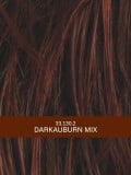 Perruque Date rooted mix : coupe courte dégradée, effet racines foncées et balayage, rendu naturel et léger