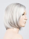 Perruque Elite Small Mono Part petite taille 53-54 cm, carré mi-long lisse à frange modulable, effet naturel