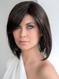Perruque Icône Deluxe Ellen Wille : carré mi-long soyeux, tulle frontal extra-long, confort médical, rendu naturel et discret.