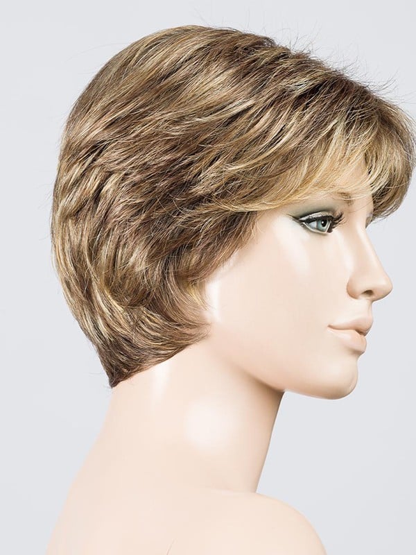 Perruque Estate Mono Ellen Wille : coupe courte classique, lace front invisible extra-long pour un rendu naturel et discret