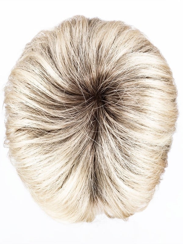 Perruque Fenja Mono Part Ellen Wille : coupe courte moderne, frange asymétrique, effet rooted/mix pour un rendu naturel