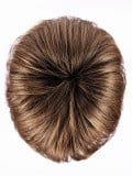 Perruque Ellen Wille Fenja Small Mono Part : coupe courte, frange asymétrique, raie naturelle, petite taille 53–54 cm