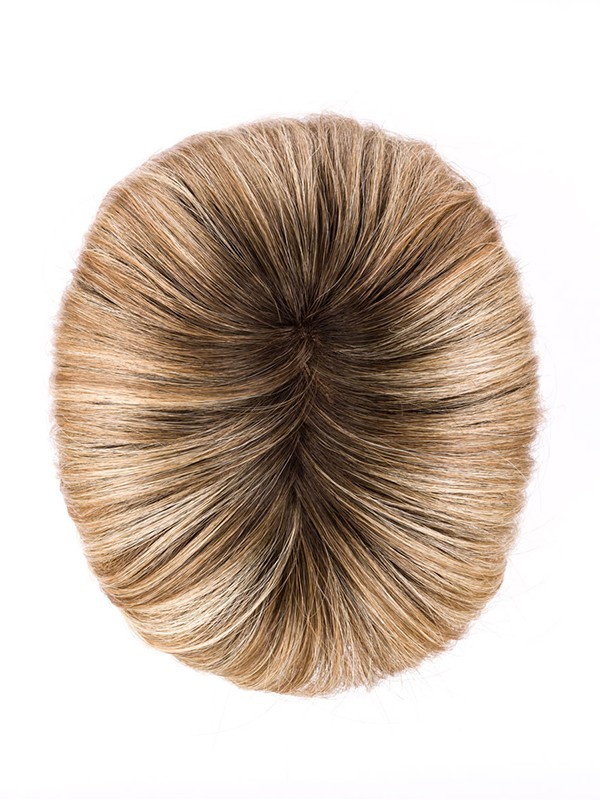 Perruque Flash Mono Part Ellen Wille : longs cheveux, frange droite, bordure frontale invisible, fibre thermorésistante 130°C