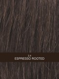 Perruque Flash Mono Part Ellen Wille : longs cheveux, frange droite, bordure frontale invisible, fibre thermorésistante 130°C