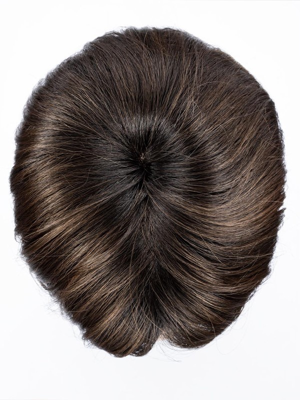 Perruque Fresh Mono Part : carré lisse dégradé avec volume naturel, frange sur le côté, rendu discret et féminin