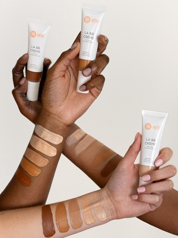 BB Crème MÊME 30ml : fini naturel, couvre rougeurs et imperfections, hydrate les peaux sensibles et fragilisées.