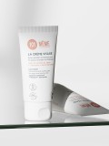 Crème Visage MÊME 50ml : soin hydratant 98% naturel, fini non gras, pour peau sèche et fragilisée sous traitements anticancéreux