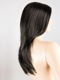 Perruque Glamour Mono Part : longue chevelure dégradée, frange fine, tulle cinéma et bordure invisible pour un rendu naturel.