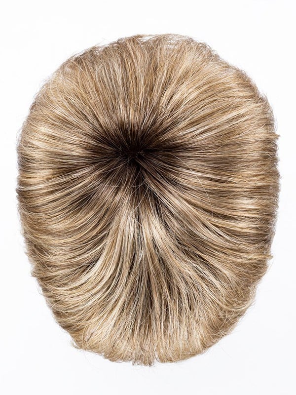 Perruque Gold courte : rendu très naturel, style sportif et dynamique, effet rooted (racines) et mix (balayage de mèches)
