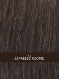 Perruque Gold courte : rendu très naturel, style sportif et dynamique, effet rooted (racines) et mix (balayage de mèches)