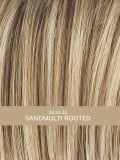 Perruque Gold courte : rendu très naturel, style sportif et dynamique, effet rooted (racines) et mix (balayage de mèches)