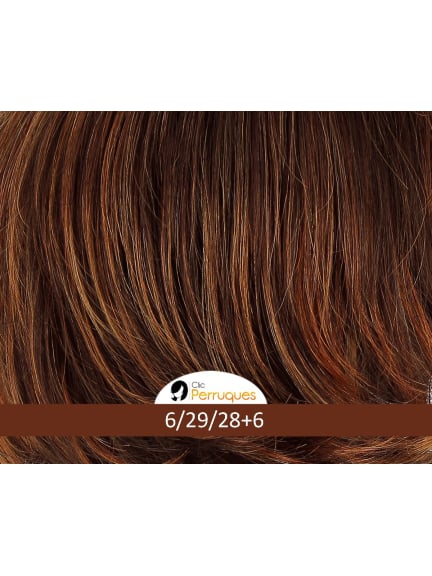 Perruque Tonia Lace ondulée et dégradée, volume naturel et coiffage facile