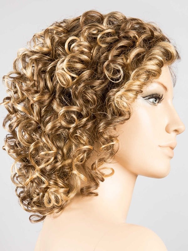 Perruque Jamila Plus Ellen Wille : mi-longue bouclée, volume naturel, effet rooted (racines foncées) ou mix (balayage)