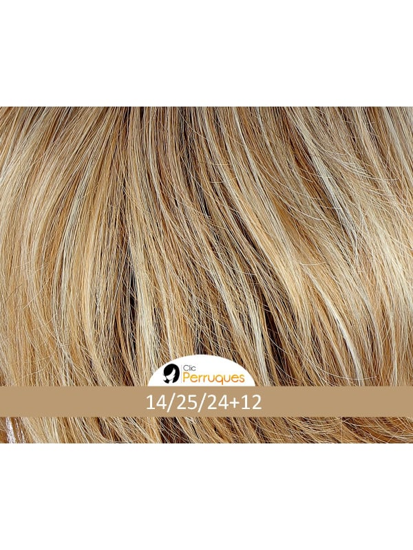 Perruque Tonia Mono Lace Gisela Mayer : carré ondulé dégradé, volume naturel, finition mono-filament discrète et confortable
