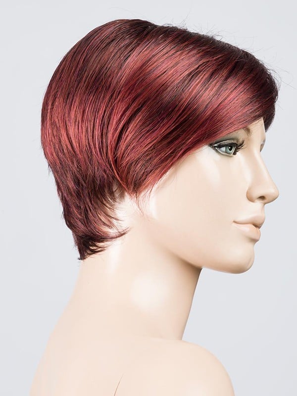 Perruque Jump Mono Ellen Wille : coupe courte asymétrique, effet naturel, bordure frontale invisible extra-longue