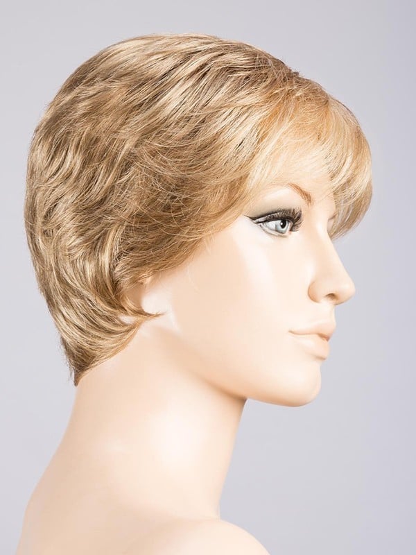 Perruque Light Mono Ellen Wille courte : coupe classique, frange légère, nuque longue, effet rooted/mix pour un look naturel