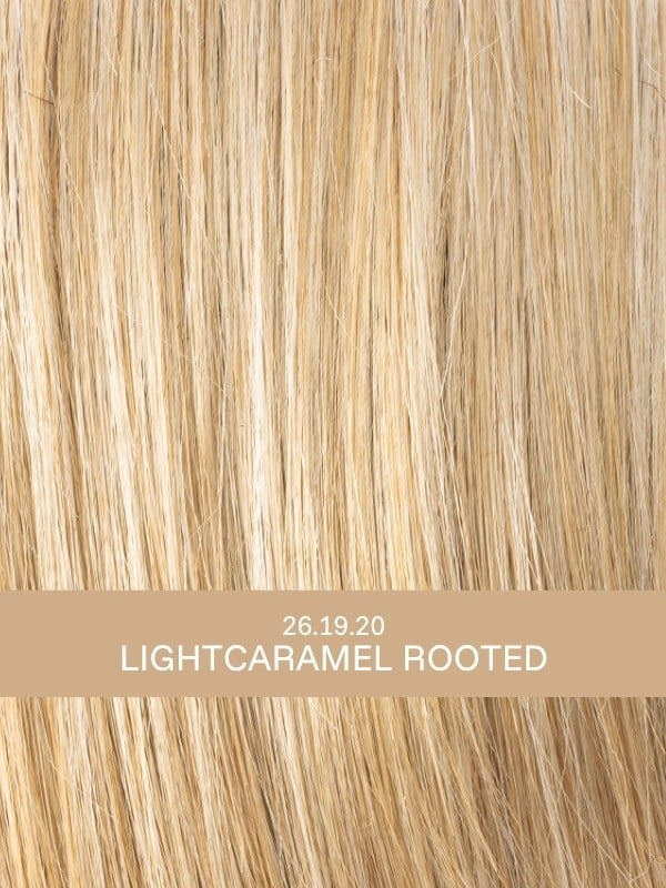 Perruque Limit Mono Part Hair Power : raie mono naturelle, pointes effilées, effet rooted (racines foncées) et mèches mix