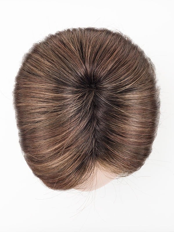 Perruque Limit Mono Part Hair Power : raie mono naturelle, pointes effilées, effet rooted (racines foncées) et mèches mix