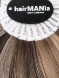 Nuancier Ellen Wille : toutes les couleurs de perruques homme en cheveux synthétiques pour choisir la teinte la plus naturelle.