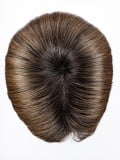 Perruque Mega Mono longue : finition tulle cinéma, rendu naturel, options rooted (racines foncées) ou mix (balayage de mèches).