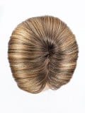Perruque Rich Mono Ellen Wille : coupe courte dégradée et frange asymétrique, tulle cinéma discret pour un rendu naturel.