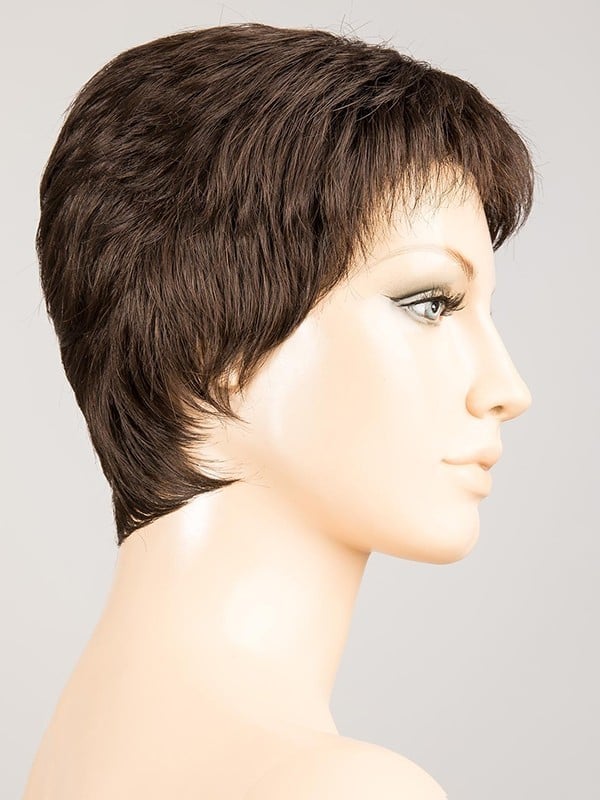 Perruque Risk Ellen Wille : coupe courte sportive, tulle cinéma discret, finitions rooted ou mix