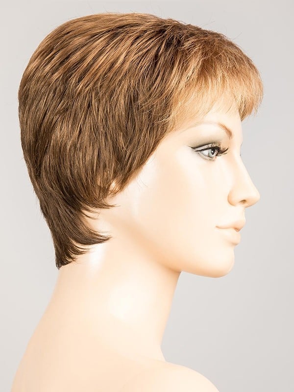 Perruque Risk Ellen Wille : coupe courte sportive, tulle cinéma discret, finitions rooted ou mix