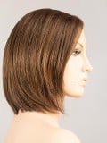 Perruque Smoke Mono Part : carré effilé moderne, frange modulable grâce au tulle cinéma, rendu naturel