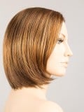 Perruque Smoke Mono Part : carré effilé moderne, frange modulable grâce au tulle cinéma, rendu naturel