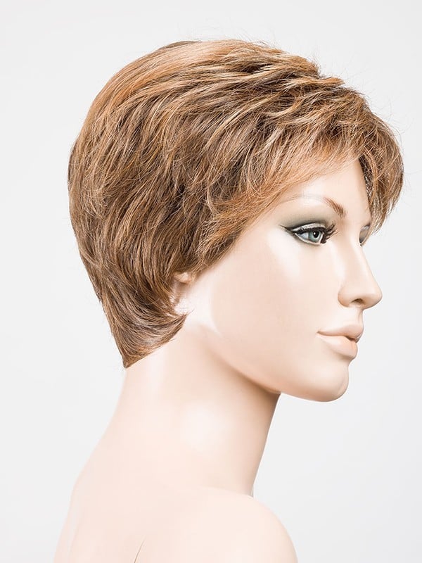 Perruque Sun Mono Ellen Wille : coupe courte dégradée, fibre thermorésistante 130°C et lace front invisible extra-long pour une 