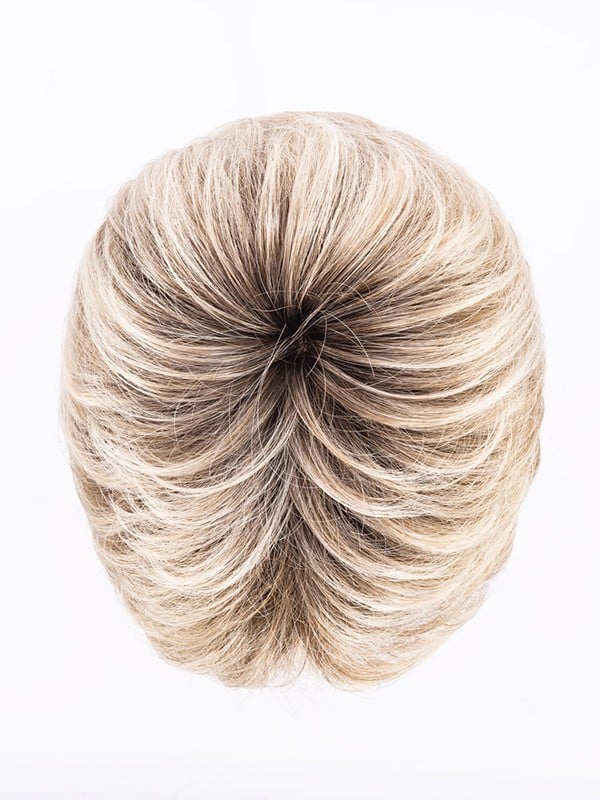 Perruque Sun Mono Ellen Wille : coupe courte dégradée, fibre thermorésistante 130°C et lace front invisible extra-long pour une 