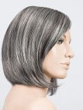Perruque Tempo 100 Deluxe, carré mi-long lisse 100% fait main, mono-filament effet cuir chevelu, frange modulable