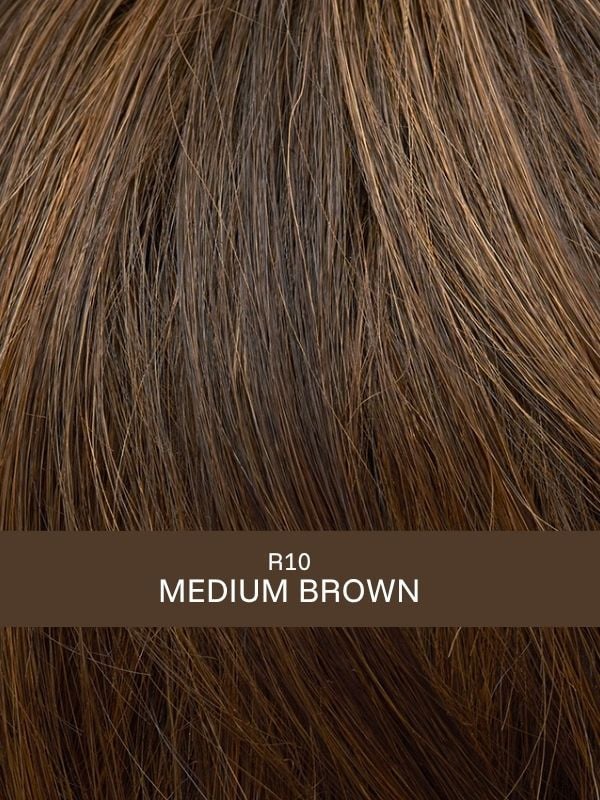 Perruque Hi Sun Devine Gisela Mayer : coupe courte effilée, volume sur le dessus, Lace Part naturel (fibre synthétique chauffabl