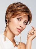 Perruque Sun Flip Gisela Mayer : coupe courte effilée, fibre synthétique, confort Essentiel 2, style naturel et léger.