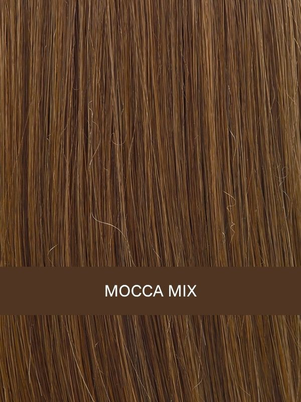 Perruque Sun Run Deluxe Volume Gisela Mayer : longue chevelure lisse, dégradé léger, bordure invisible, fibre thermo 150°C