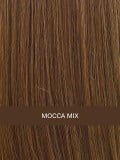 Perruque Sun Beach Volume Gisela Mayer : cheveux longs lisses, volume naturel, bordure frontale discrète, fibre chauffable 150°C