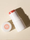 Blush crème Même à la teinte abricotée universelle, maquillage du teint naturel pour un effet bonne mine modulable.