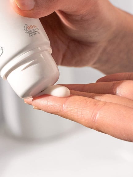 Déodorant crème 50 ml Même, soin du corps pour peaux sensibles, absorbe la transpiration et neutralise les odeurs au quotidien