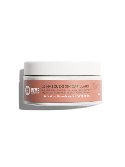 Masque soin pour les cheveux Même, cosmétique capillaire nourrissant et réparateur pour cheveux fins, secs, fragiles ou abîmés