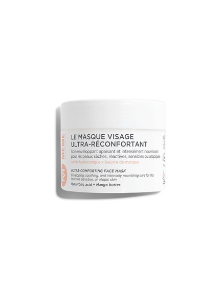 Masque visage ultra-réconfortant 50 ml MÊME, soin nourrissant et apaisant pour peaux sèches, sensibles et réactives