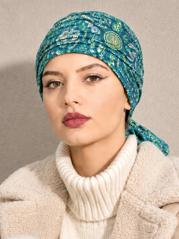 Pipa turban foulard en bambou - Adoptez un style facile et coloré