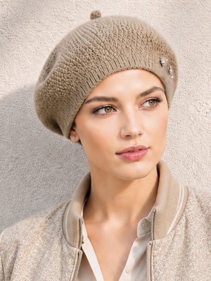 Béret Karl MM Paris chapeau femme automne/hiver