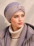 Bandeau tricoté Stef en acrylique – chaud, volume & style hiver