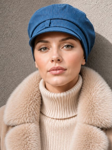 Casquette Gavroche MMParis en coton/laine – élégante été & hiver