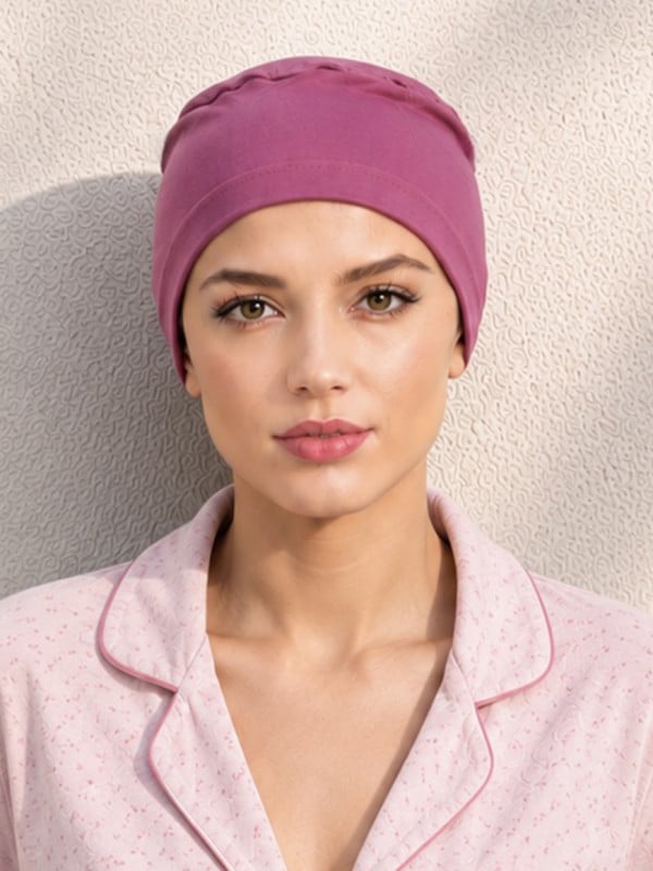 Turban Roméo MM Paris en rayonne, bonnet léger et doux taille unique, décliné en plusieurs coloris pour un confort discret au qu
