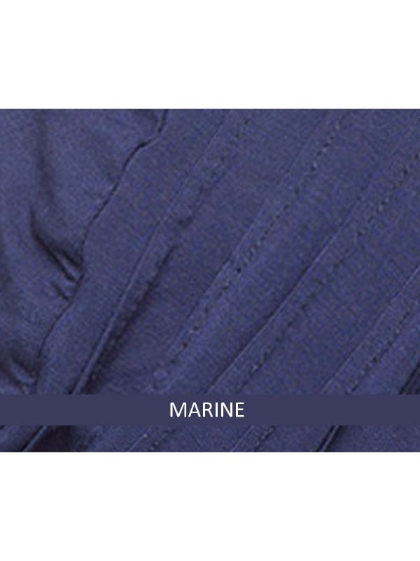 Turban Lola MMParis en fibre de bambou douce – volume plissé