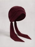 Turban Set Lena Volume Uni Gisela Mayer, couvre-chef deux pièces au coloris uni avec volume naturel et style sobre.