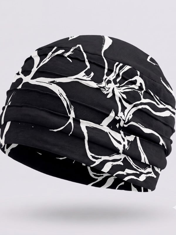 Turban Florida Printed Gisela Mayer plissé imprimé