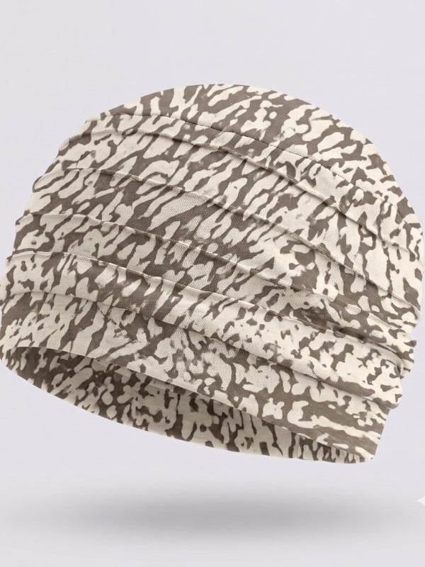Turban Florida Printed Gisela Mayer plissé imprimé