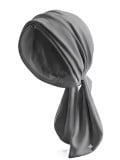 Turban Madrid Gisela Mayer en viscose douce, turban à nouer confortable et féminin, taille unique, pour cuir chevelu sensible. D